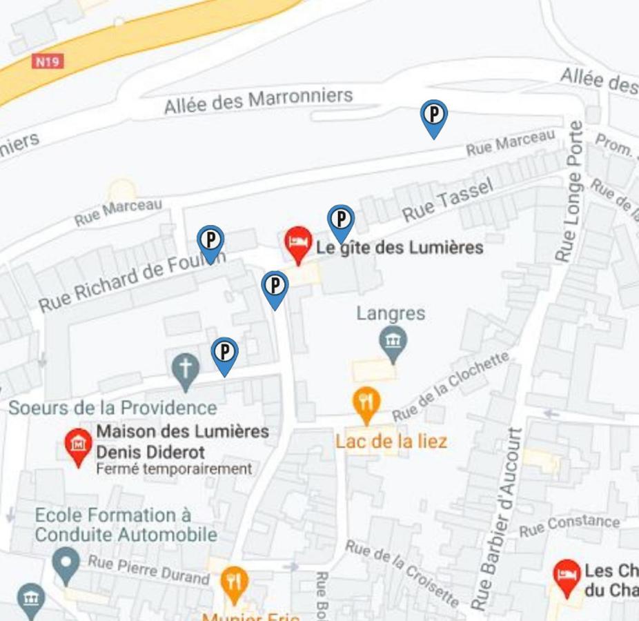 Le Gite Des Lumieres Langres Exterior photo
